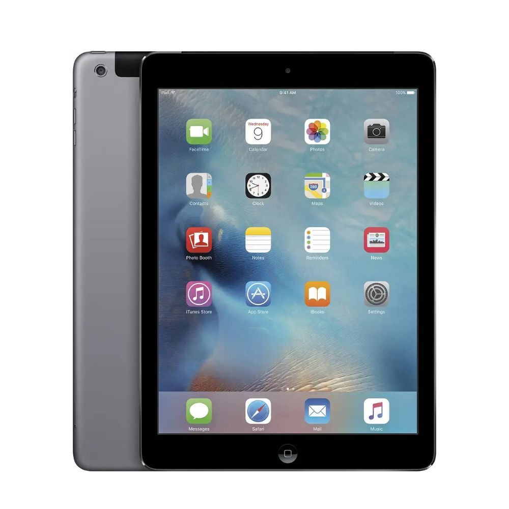 2013 Unlocked Apple iPad Air 1st Gen 9.7" (Wi-Fi+Cell) - 32GB - Space Gray - MF004LL/A