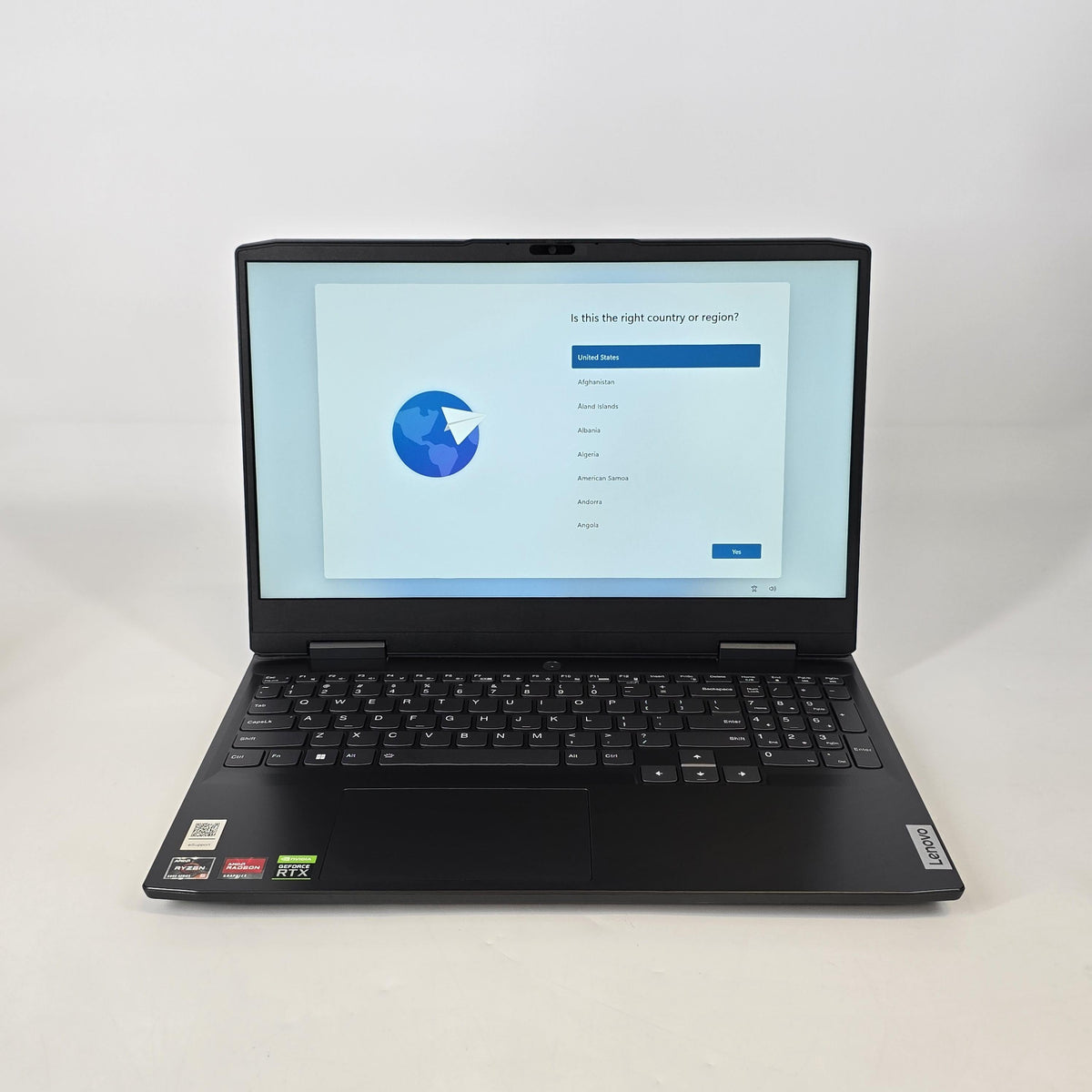 Lenovo IdeaPad Gaming 3 15.6 Gray 3.3 GHz AMD Ryzen 5 6600H 32GB RAM 2TB Solid State Drive 256GB Solid State Drive NVIDIA GeForce RTX 3050 4 GB