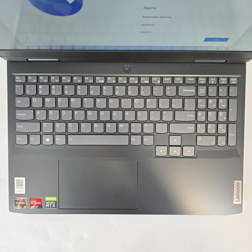 Lenovo IdeaPad Gaming 3 15.6 Gray 3.3 GHz AMD Ryzen 5 6600H 32GB RAM 2TB Solid State Drive 256GB Solid State Drive NVIDIA GeForce RTX 3050 4 GB