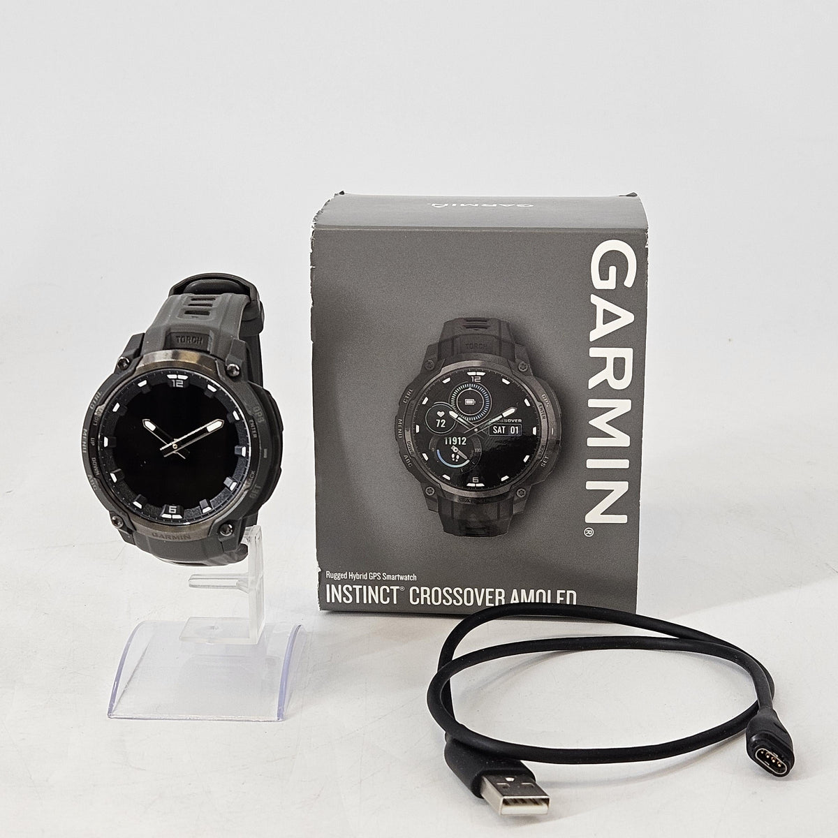 Garmin Instinct Crossover 45mm Gray GPS