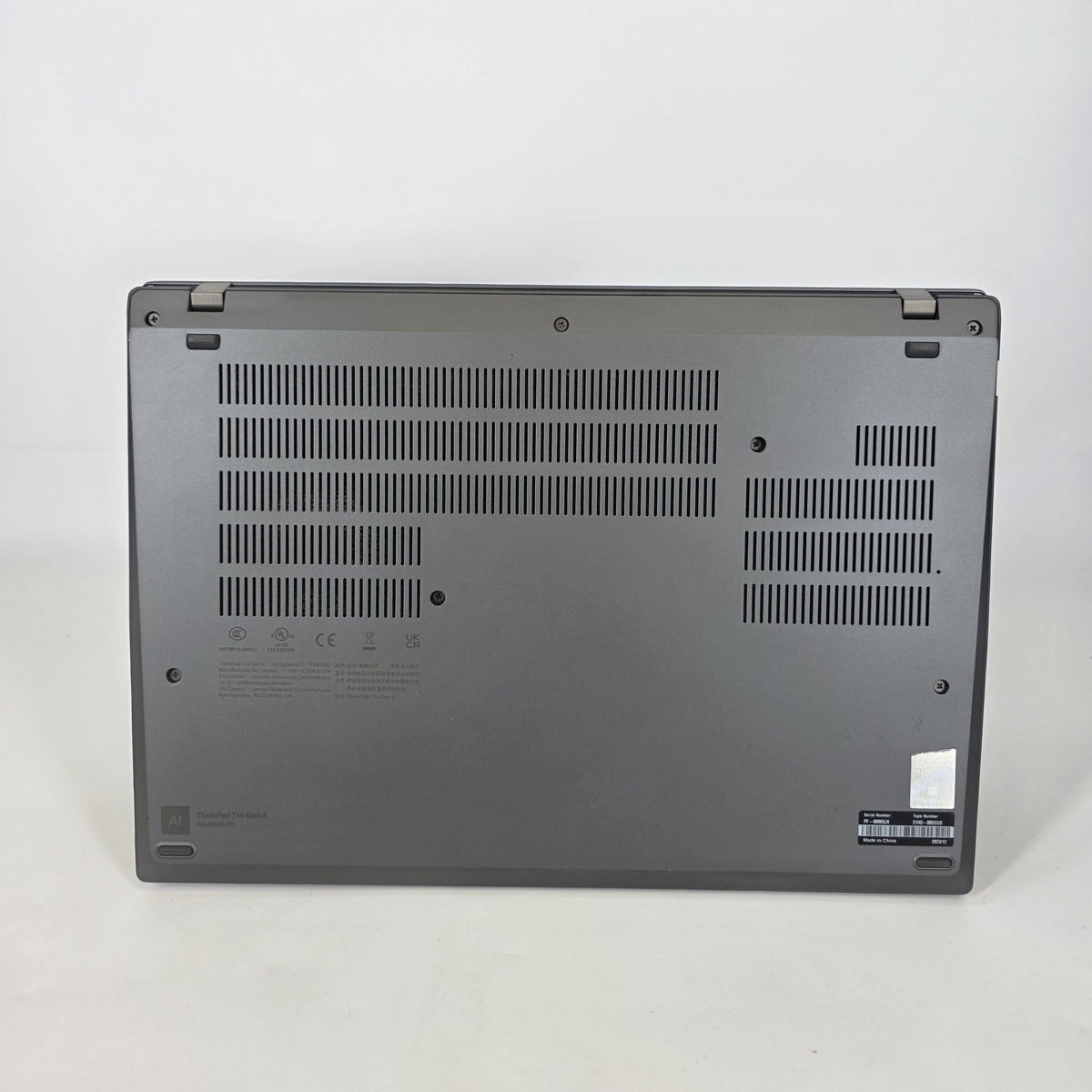 Lenovo ThinkPad T14 Gen 4 Gray 1.7 GHz Intel Core i7 13th Gen. 32GB RAM 1TB Solid State Drive