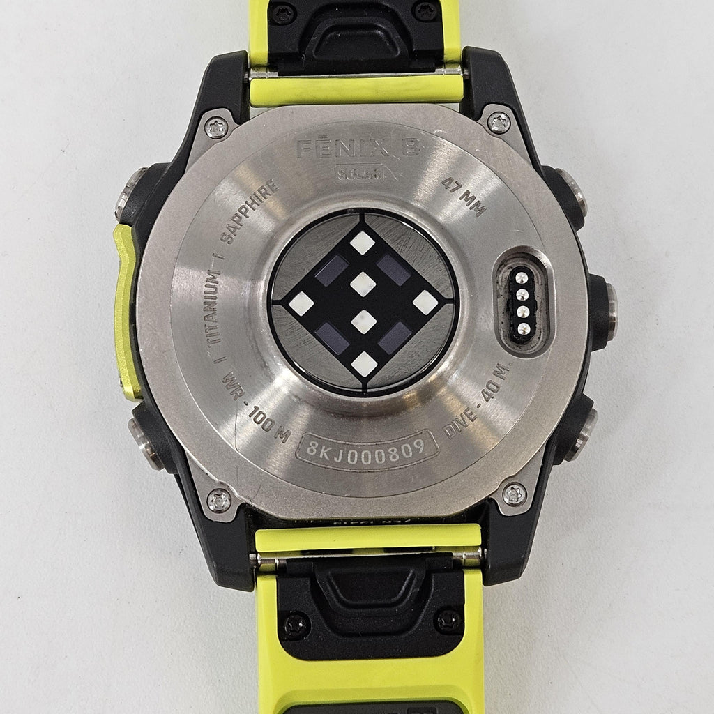 Garmin Fenix 8 Solar Sapphire Edition 47mm Titanium GPS