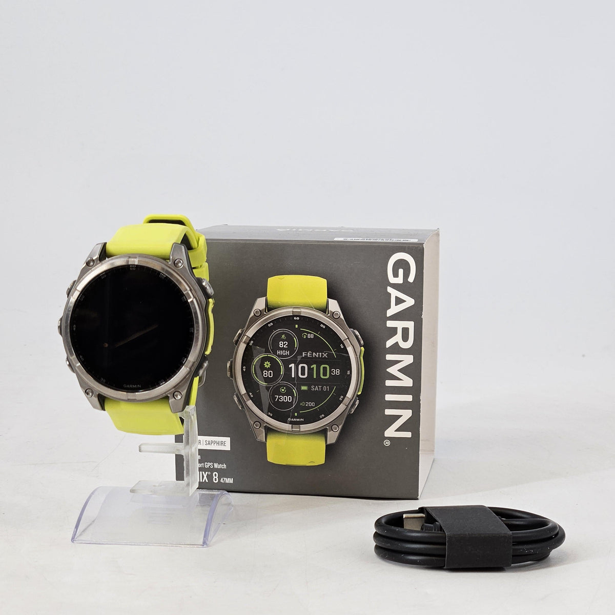 Garmin Fenix 8 Solar Sapphire Edition 47mm Titanium GPS