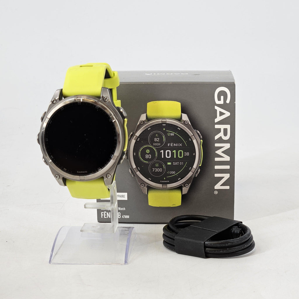 Garmin Fenix 8 Solar Sapphire Edition 47mm Silver GPS