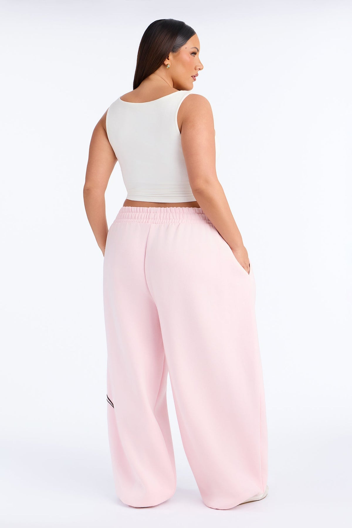 Los Angeles Script Barrel Sweatpants - Pink