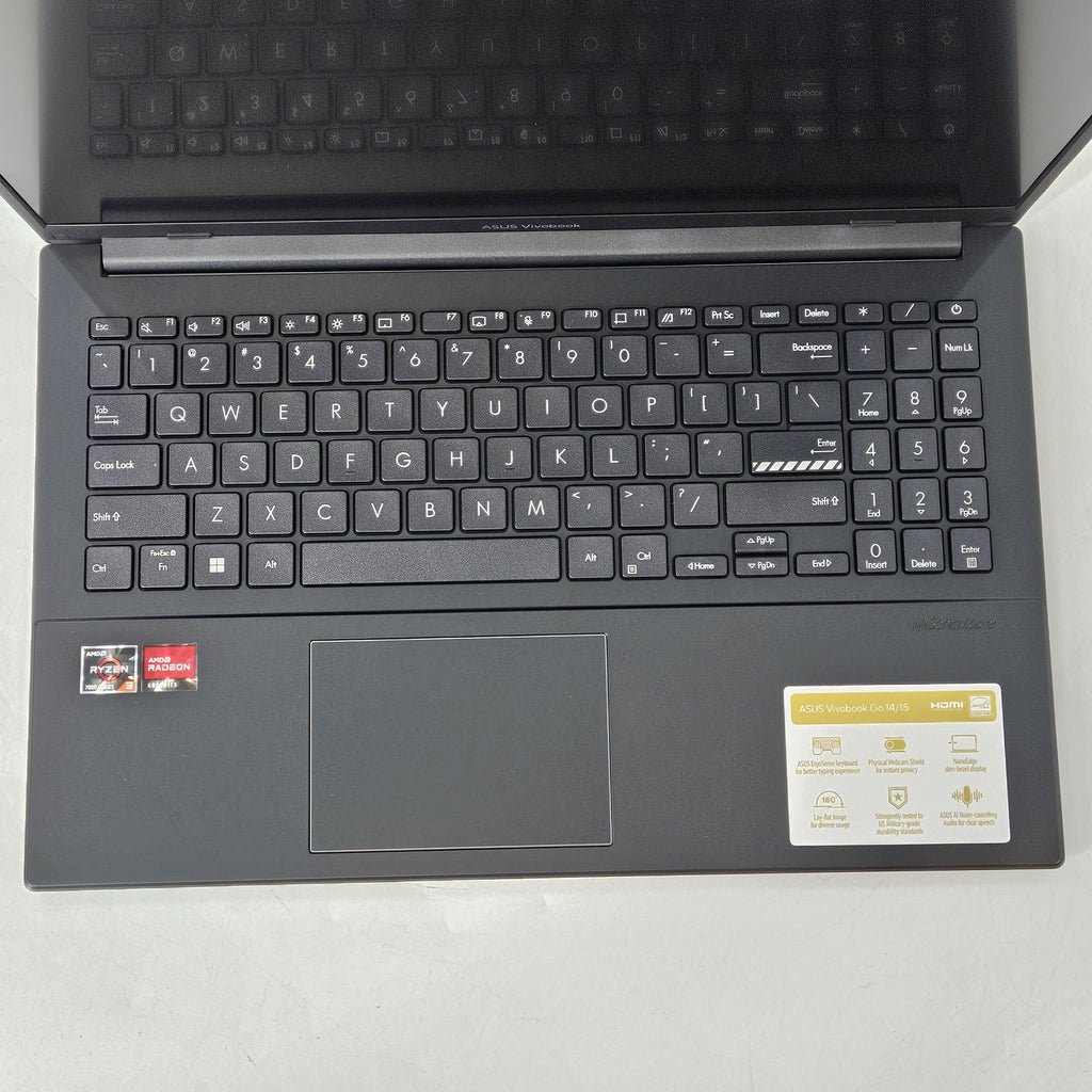 Asus Vivobook Go 15.6 AMD Ryzen 3 7320U 8GB RAM 128GB Solid State Drive
