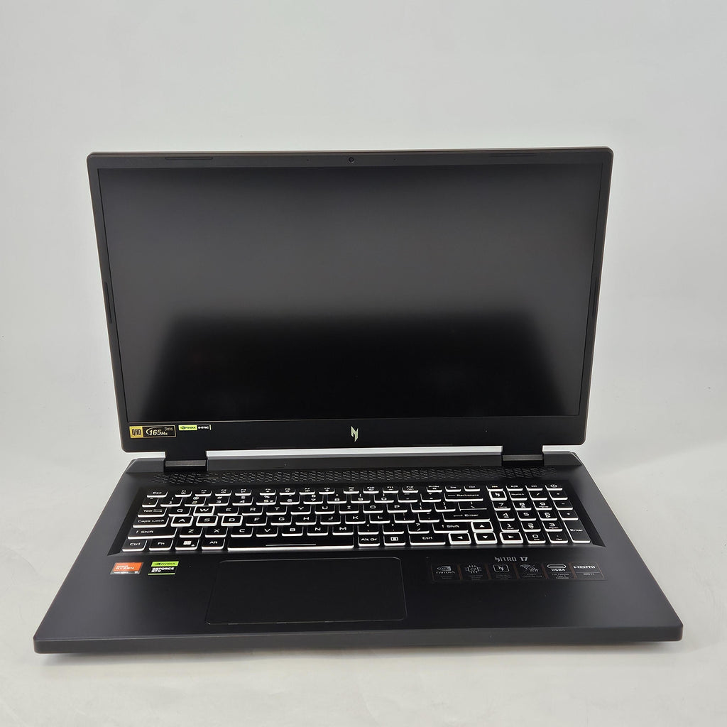 Acer Nitro 17 Black 3.8 GHz AMD Ryzen 7 7840HS 16GB RAM 1TB Solid State Drive NVIDIA GeForce RTX 4060 8 GB