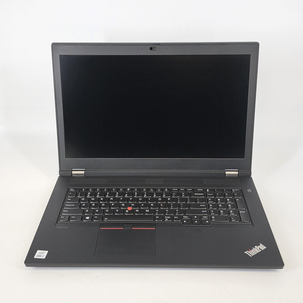 Lenovo ThinkPad P17 Gen 1 Black 2.6 GHz Intel Core i7 10th Gen. 32GB RAM 1TB Solid State Drive NVIDIA Quadro T2000 4 GB
