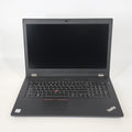 Lenovo ThinkPad P17 Gen 1 Black 2.6 GHz Intel Core i7 10th Gen. 32GB RAM 1TB Solid State Drive NVIDIA Quadro T2000 4 GB