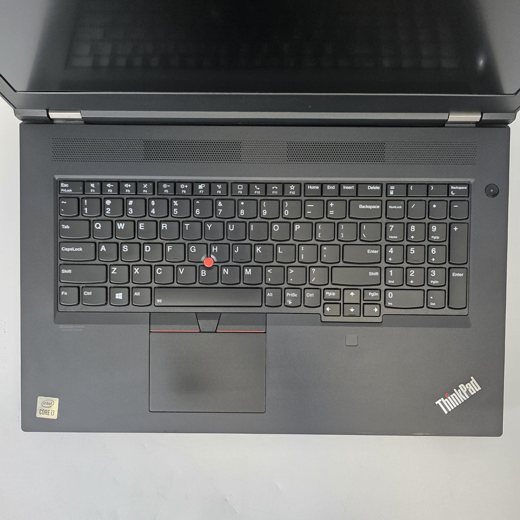 Lenovo ThinkPad P17 Gen 1 Black 2.6 GHz Intel Core i7 10th Gen. 32GB RAM 1TB Solid State Drive NVIDIA Quadro T2000 4 GB