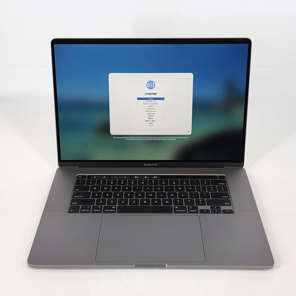 Apple MacBook Pro 16 Touch Bar 2019 Space Gray 2.4 GHz Intel Core i9 9th Gen. 64GB RAM 4TB Solid State Drive AMD Radeon Pro 5500M 8 GB