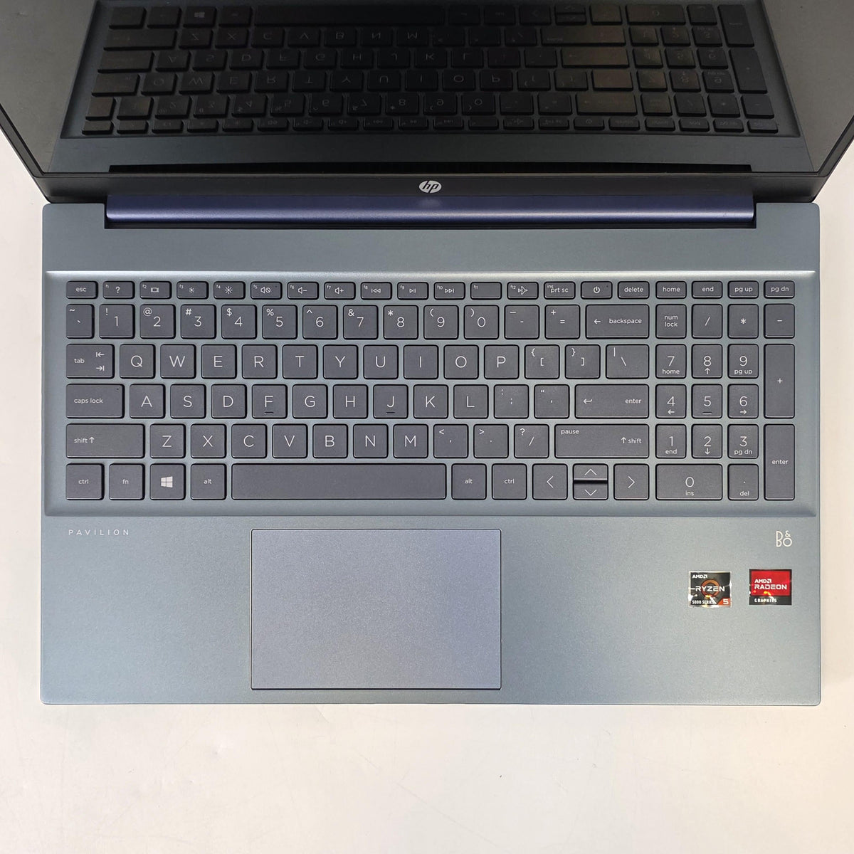 HP Pavilion 15 Blue 2.1 GHz AMD Ryzen 5 5500U 8GB RAM 512GB Solid State Drive