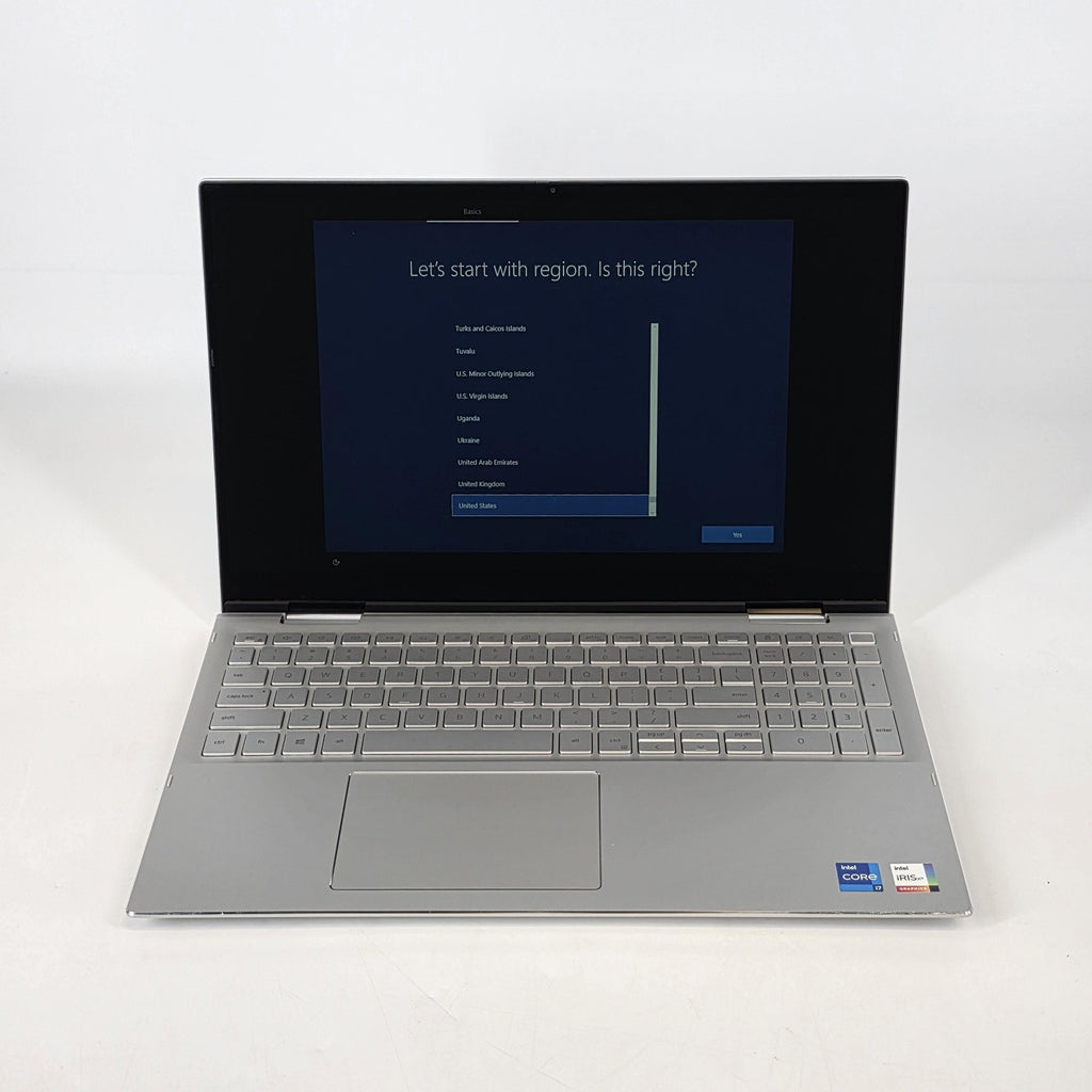 Dell Inspiron 7506 (2-in-1) 15.6 Silver 2.8 GHz Intel Core i7 11th Gen. 16GB RAM 512GB Solid State Drive