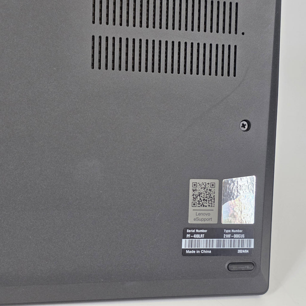 Lenovo ThinkPad P14s Gen 4 Black 1.9 GHz Intel Core i5 13th Gen. 16GB RAM 512GB Solid State Drive