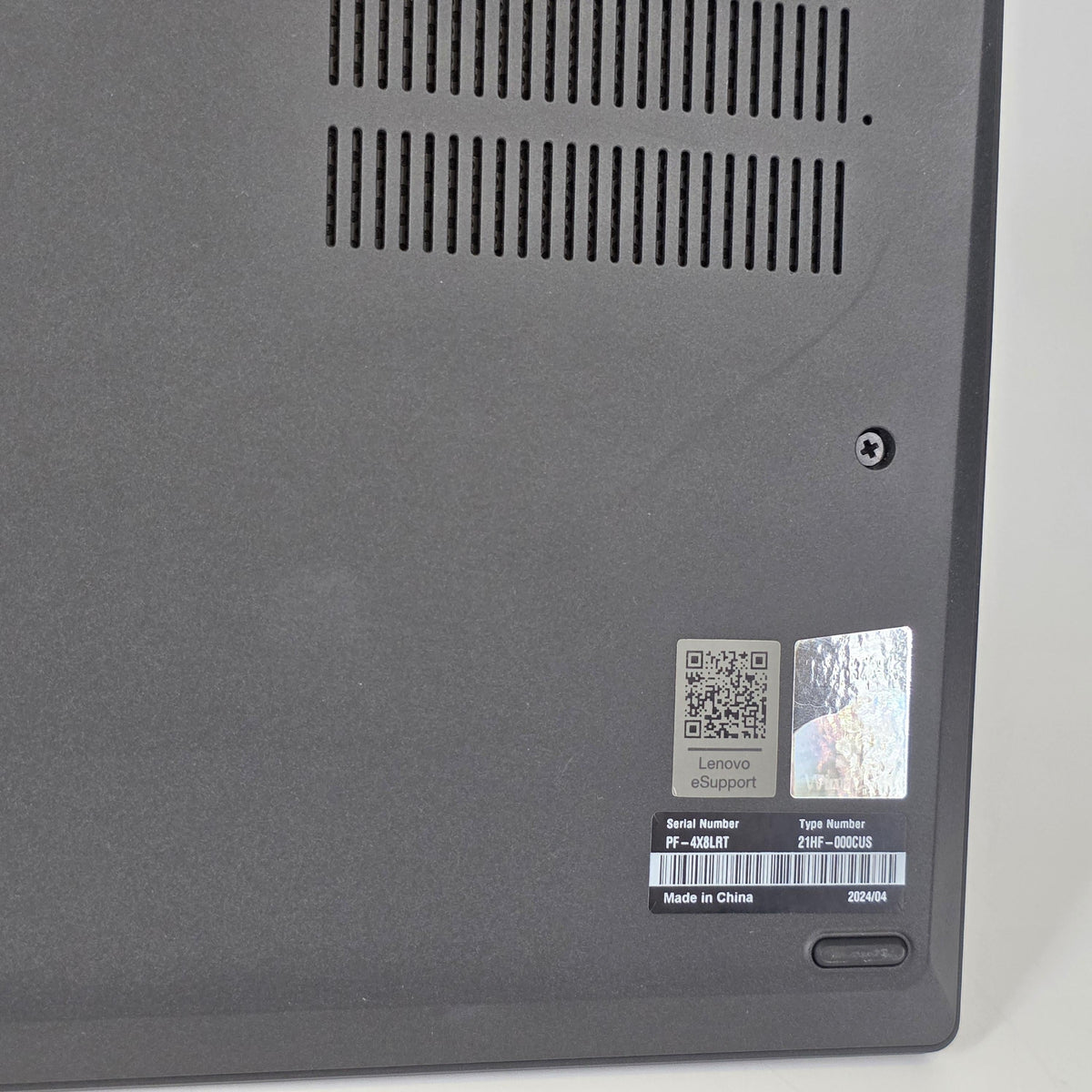 Lenovo ThinkPad P14s Gen 4 Black 1.9 GHz Intel Core i5 13th Gen. 16GB RAM 512GB Solid State Drive