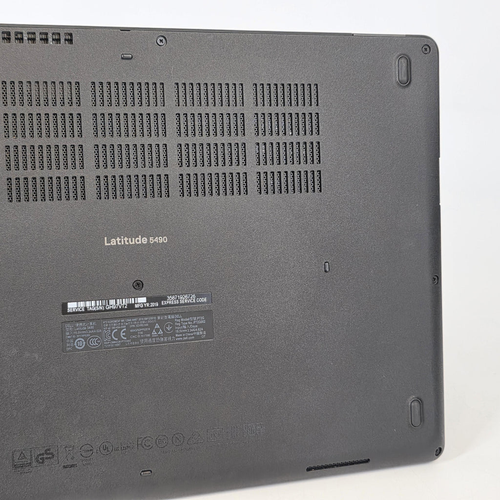 Dell Latitude 5490 14 Black 1.7 GHz Intel Core i5 8th Gen. 8GB RAM 256GB Solid State Drive