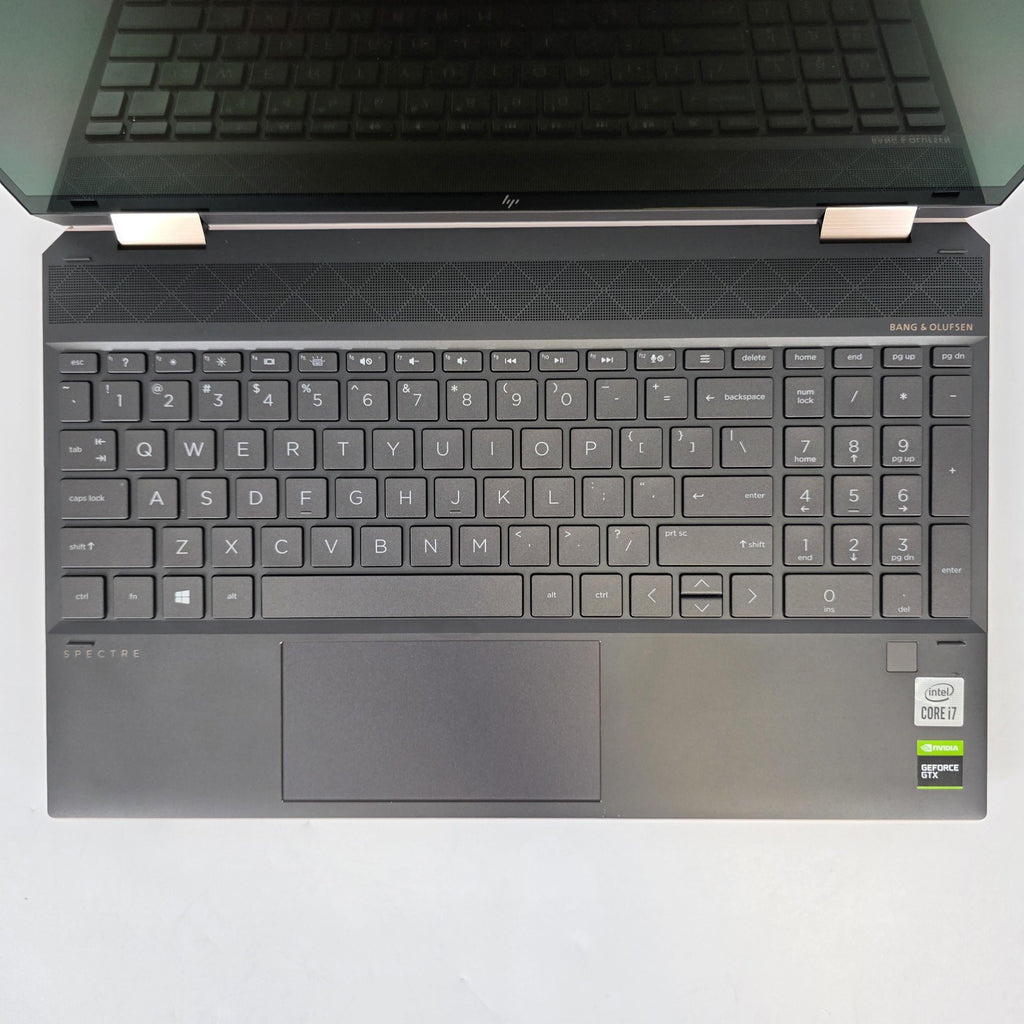 HP Spectre 15 x360 Black 2.6 GHz Intel Core i7 10th Gen. 16GB RAM 1TB Solid State Drive NVIDIA GeForce GTX 1650 Ti 4 GB