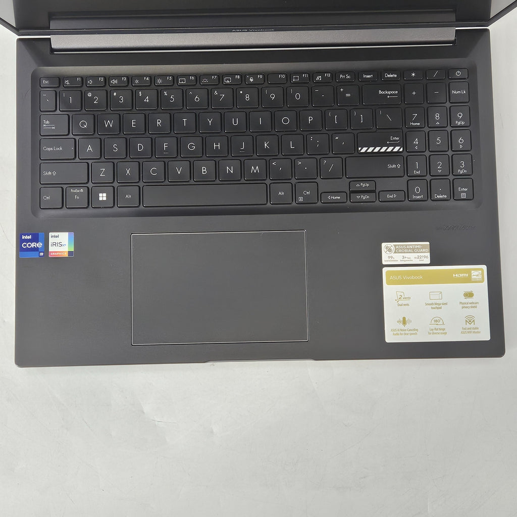 Asus Vivobook 16X Indie Black 2.6 GHz Intel Core i9 13th Gen. 32GB RAM 1TB Solid State Drive