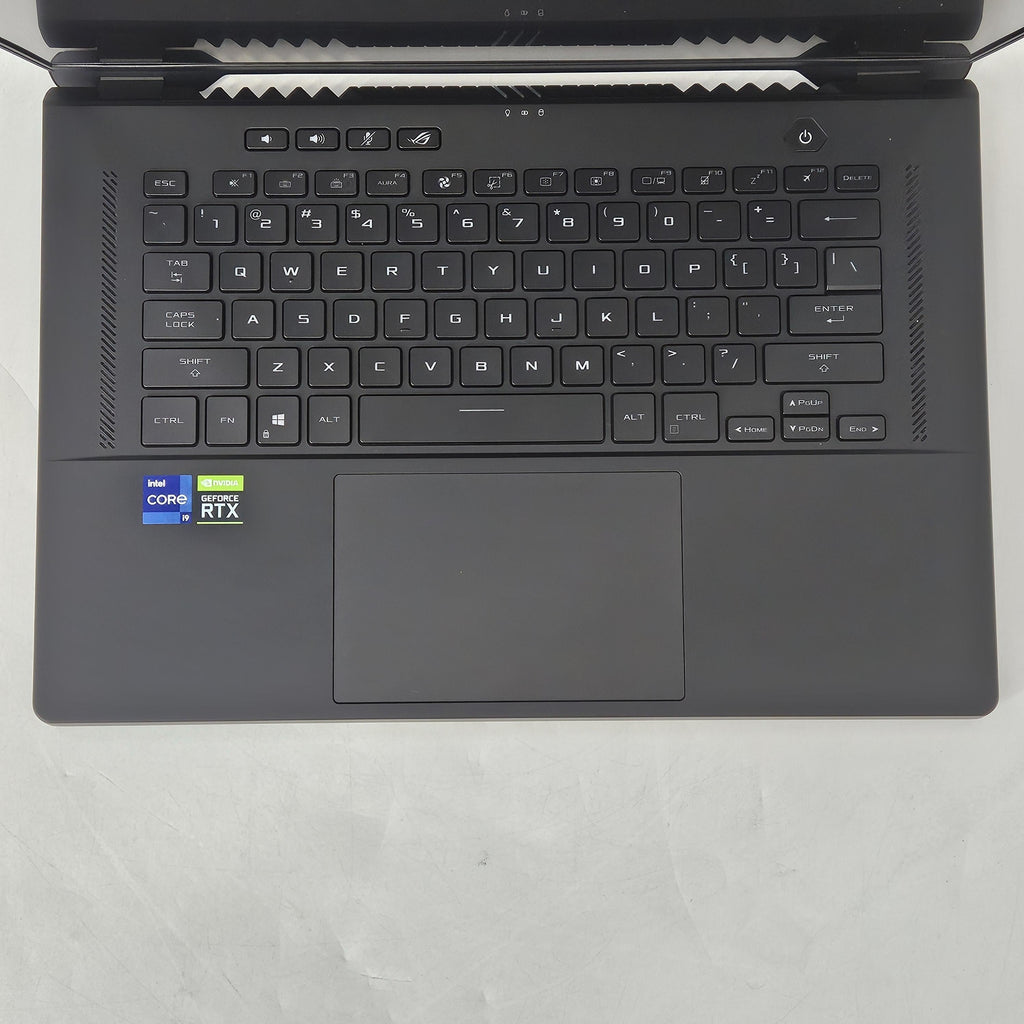 Asus ROG Zephyrus M16 GU603 16 Black 2.5 GHz Intel Core i9 11th Gen. 16GB RAM 1TB Solid State Drive NVIDIA GeForce RTX 3060 6 GB