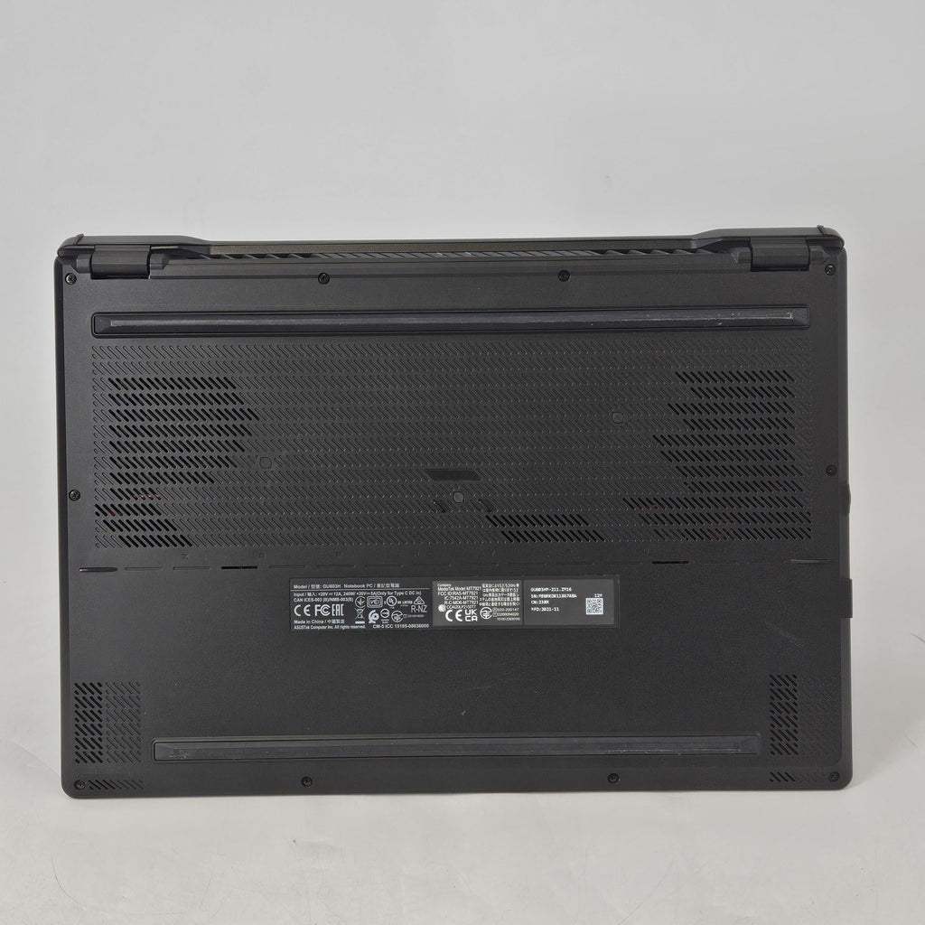Asus ROG Zephyrus M16 GU603 16 Black 2.5 GHz Intel Core i9 11th Gen. 16GB RAM 1TB Solid State Drive NVIDIA GeForce RTX 3060 6 GB