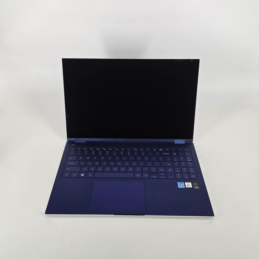 Galaxy Book Flex 15.6 Blue 1.3 GHz Intel Core i7 10th Gen. 12GB RAM 512GB Solid State Drive