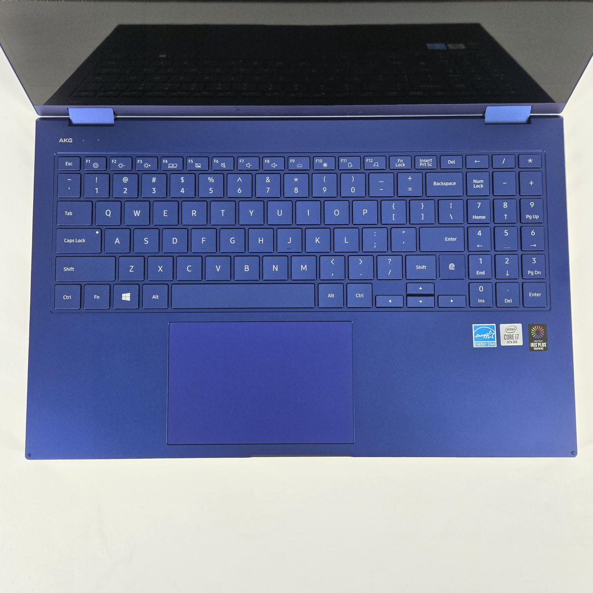 Galaxy Book Flex 15.6 Blue 1.3 GHz Intel Core i7 10th Gen. 12GB RAM 512GB Solid State Drive