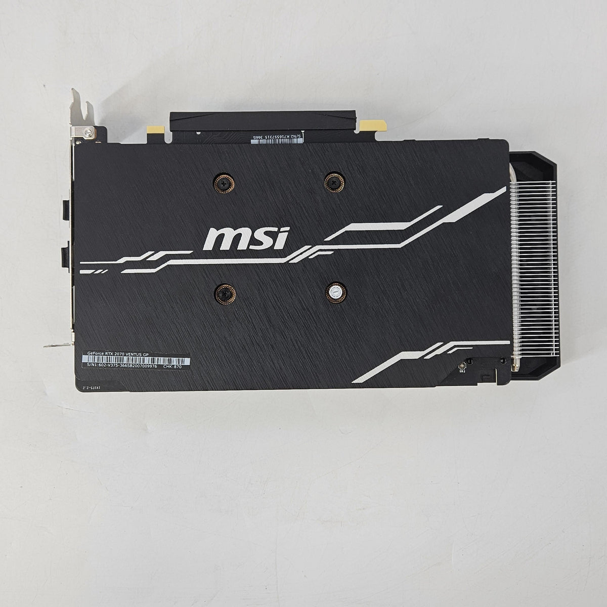 NVIDIA GeForce RTX 2070 8GB RAM