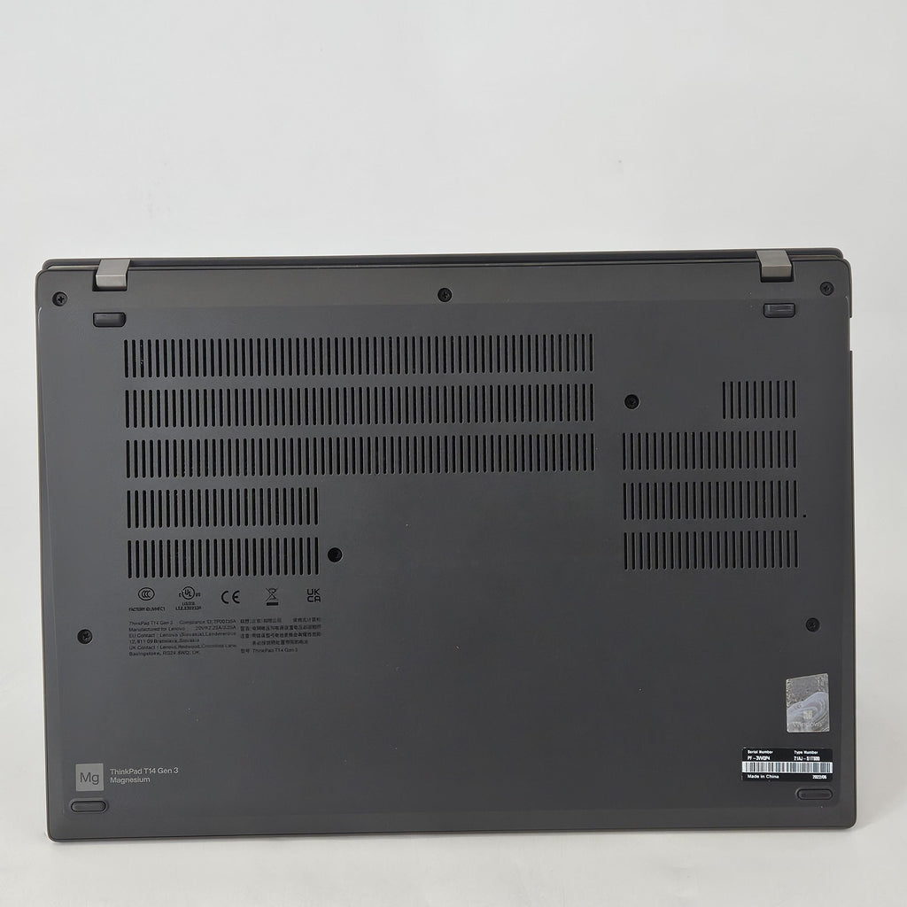 Lenovo ThinkPad T14 Gen 3 Gray 1.3 GHz Intel Core i5 12th Gen. 16GB RAM 512GB Solid State Drive