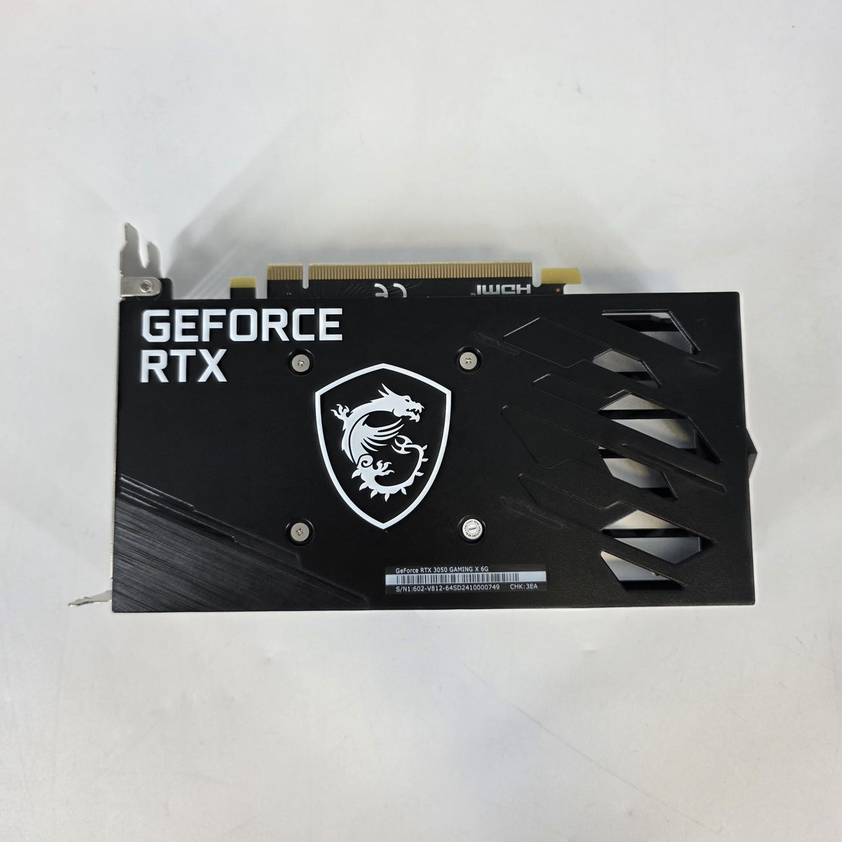 NVIDIA GeForce RTX 3050 6GB RAM
