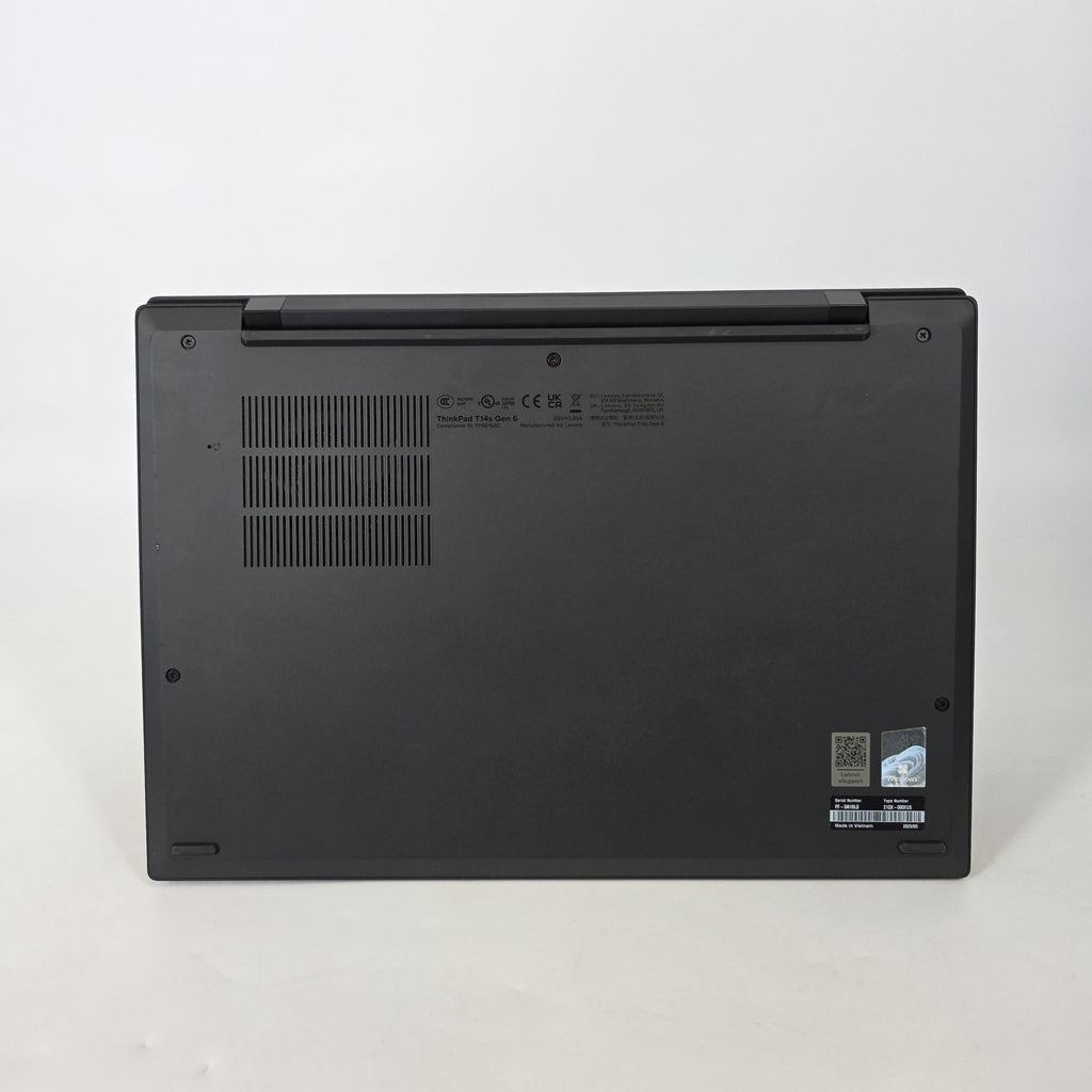Lenovo ThinkPad T14s Gen 6 Black 2.2 GHz Intel Core Ultra 7 Series 2 32GB RAM 1TB Solid State Drive