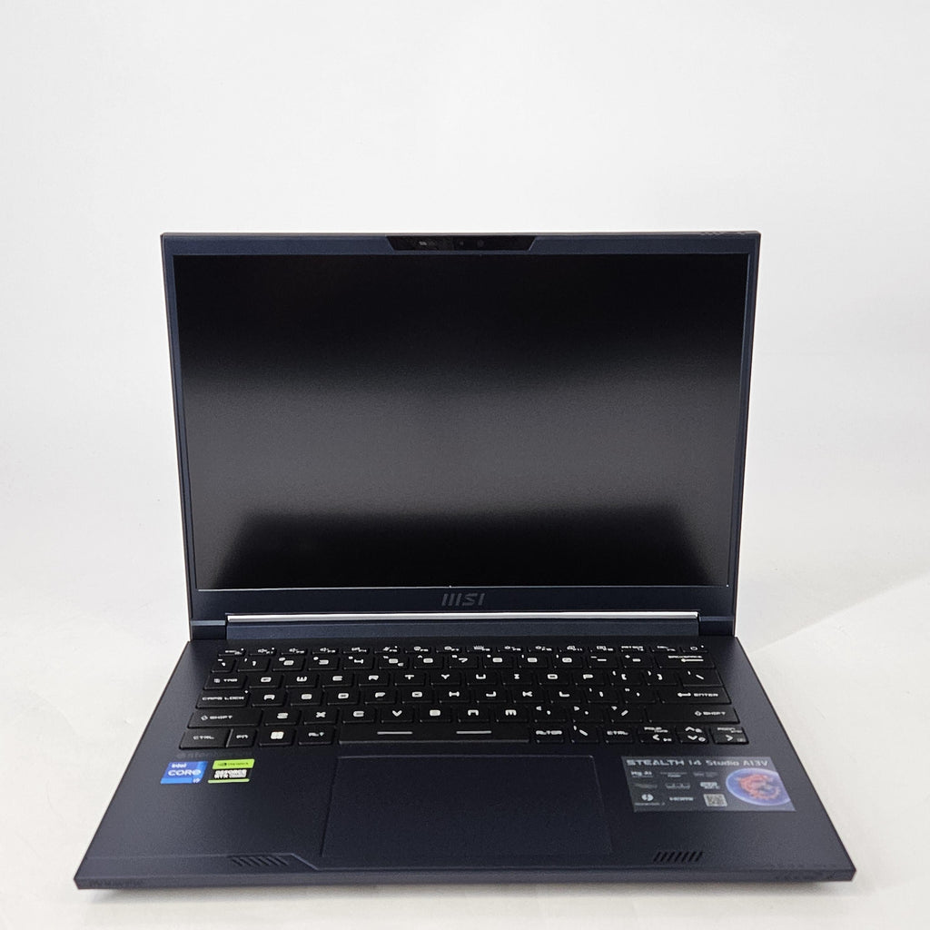 MSI Stealth 14 Studio 14 Blue 2.4 GHz Intel Core i7 13th Gen. 16GB RAM 1TB Solid State Drive NVIDIA GeForce RTX 4060 8 GB