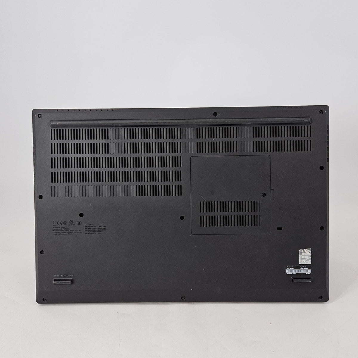 Lenovo ThinkPad P17 Gen 1 Black 2.4 GHz Intel Core i9 10th Gen. 64GB RAM 1TB Solid State Drive NVIDIA Quadro RTX 4000 8 GB