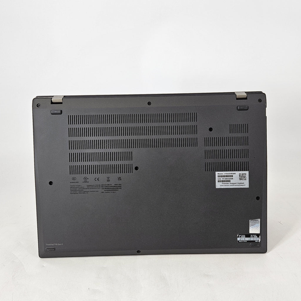 Lenovo ThinkPad T16 Gen 2 Black 1.8 GHz Intel Core i7 13th Gen. 32GB RAM 1TB Solid State Drive