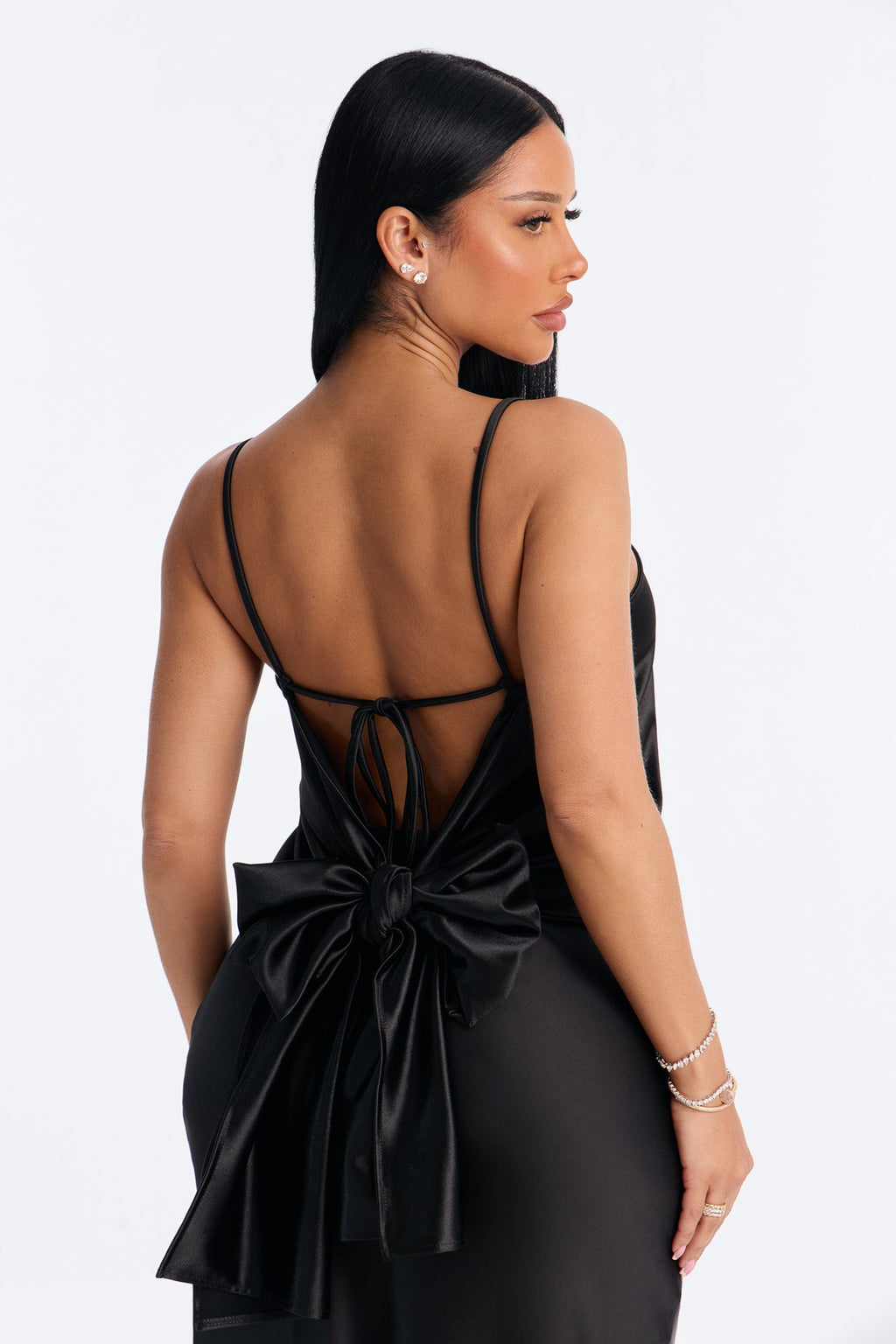 Private Party High Low Top - Black