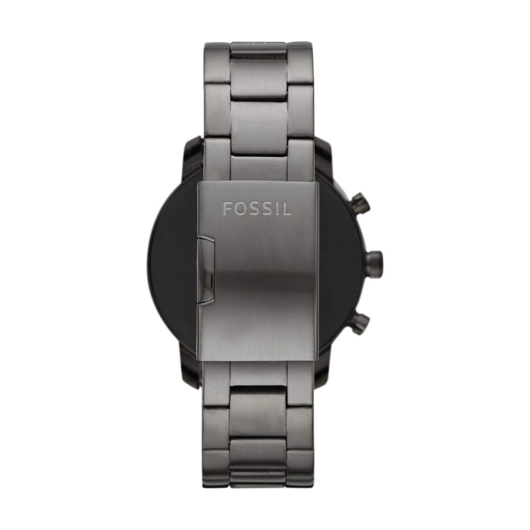 Fossil - Gen 4 Explorist HR Smartwatch 45mm Stainless Steel - Smoke Gray - FTW4012