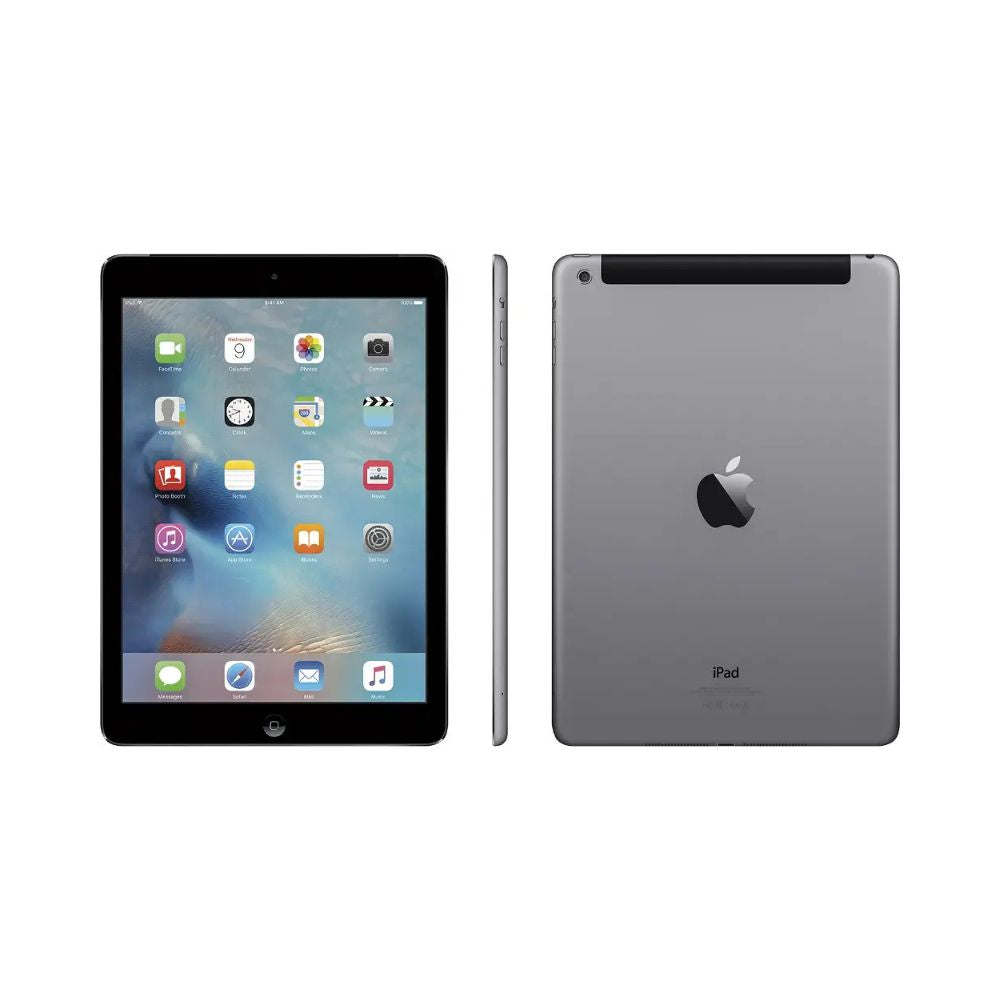 2013 Unlocked Apple iPad Air 1st Gen 9.7" (Wi-Fi+Cell) - 32GB - Space Gray - MF004LL/A