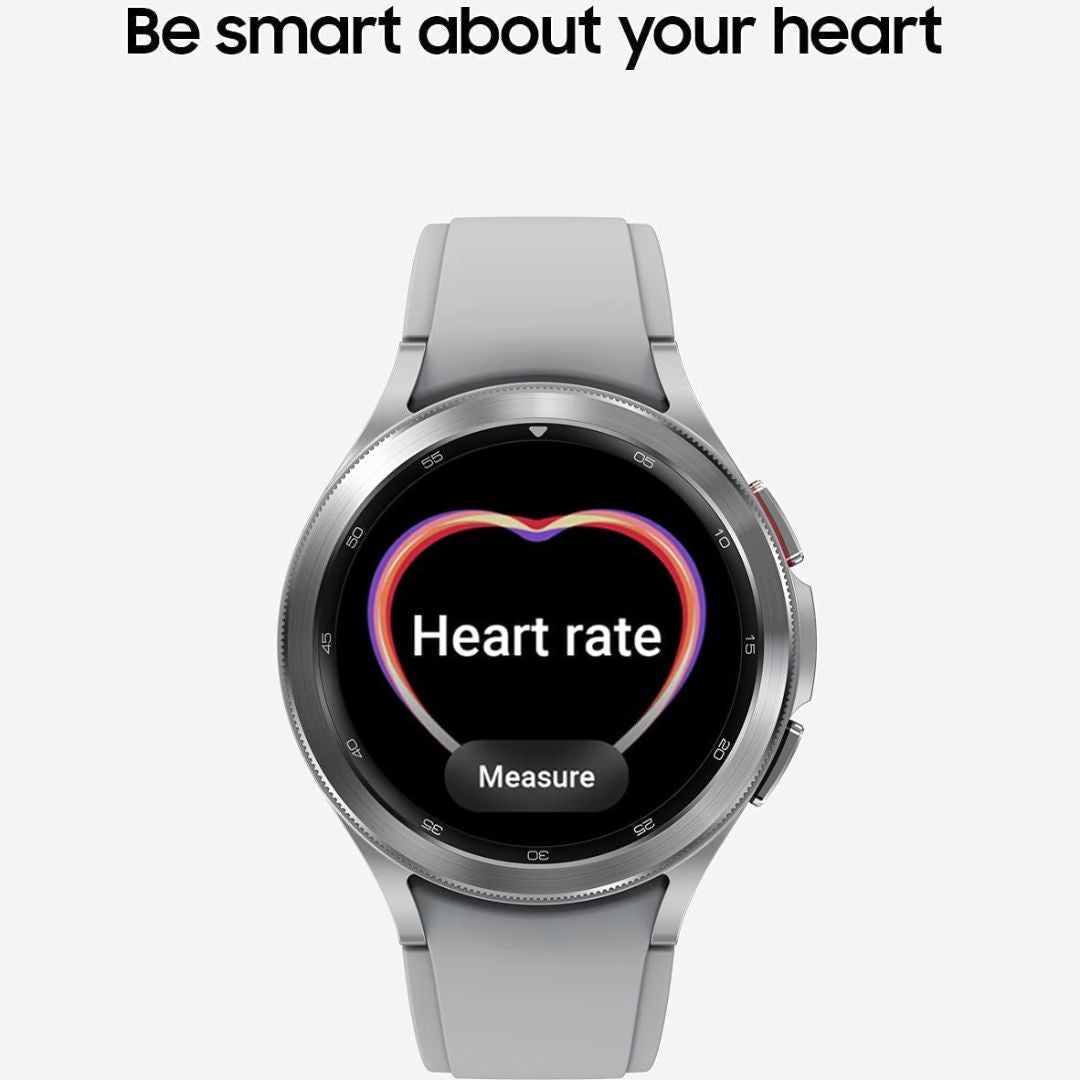 Samsung Galaxy Watch 4 - 46mm - LTE - Stainless Steel - Silver - SM-R895UZSAXAA