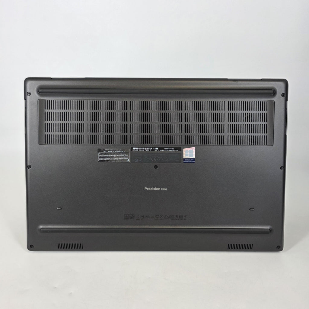 Dell Precision 7540 15.6 Gray 2.6 GHz Intel Core i7 9th Gen. 16GB RAM 512GB Solid State Drive AMD Radeon Pro WX 3200 4 GB