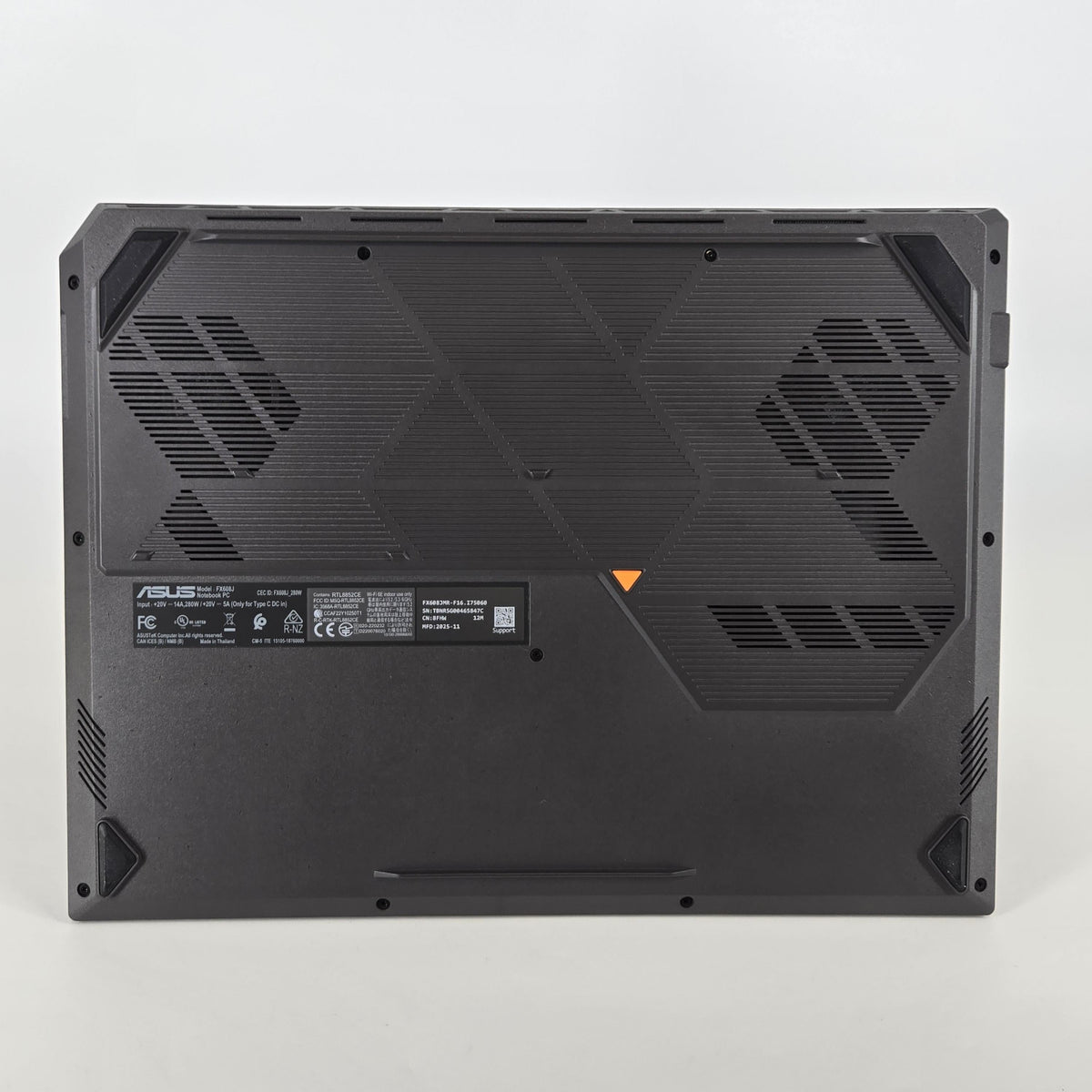 TUF F16 16 Jaeger Gray 2.2 GHz Intel Core i7 14th Gen. 32GB RAM 1TB Solid State Drive NVIDIA GeForce RTX 5060 8 GB