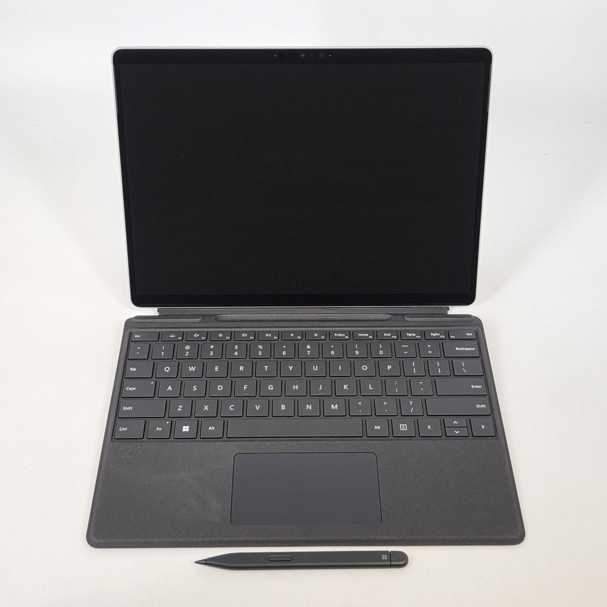 Microsoft Surface Pro 9 13 Platinum Unlocked 3.0 GHz Microsoft SQ3 Processor 16GB RAM 256GB Solid State Drive