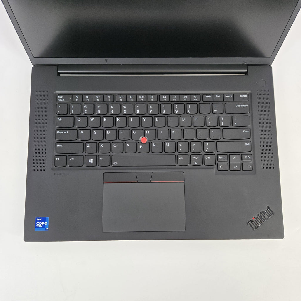 Lenovo ThinkPad P1 Gen 4 16 2021 Black 2.5 GHz Intel Core i7 11th Gen. 16GB RAM 512GB Solid State Drive NVIDIA GeForce RTX 3070 8 GB