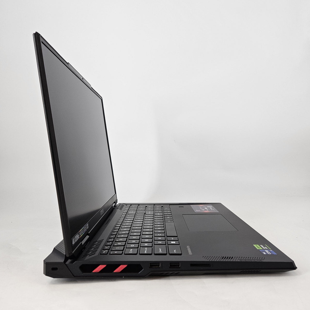 MSI Raider 18 HX 18 Black 2.2 GHz Intel Core i9 14th Gen. 16GB RAM 2TB Solid State Drive NVIDIA GeForce RTX 4080 12 GB