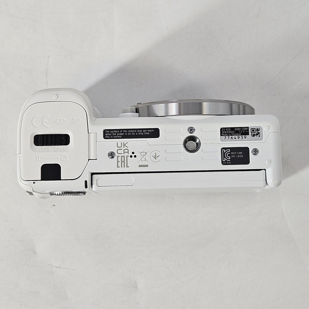 Sony Alpha ZV-E10 24.2MP White
