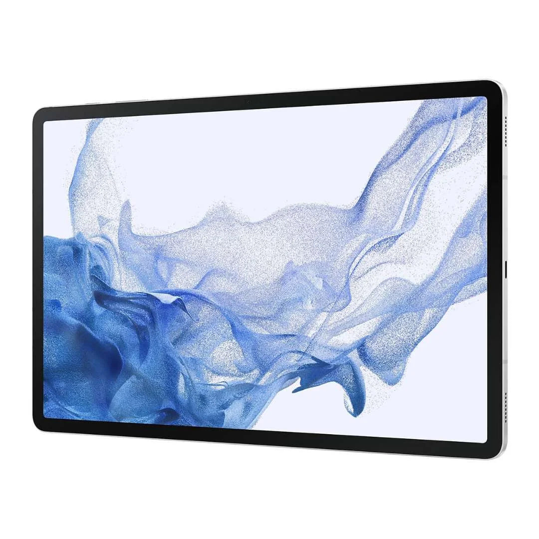 Samsung - Galaxy Tab S8+ - 12.4" 256GB - Wi-Fi - S-Pen - Silver - SM-X800NZSBXAR