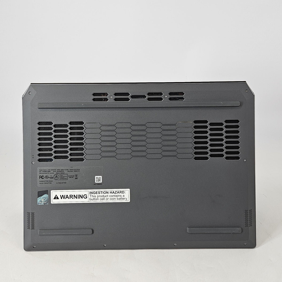 Lenovo LOQ 15 Gray 3.3 GHz AMD Ryzen 7 250 16GB RAM 1TB Solid State Drive NVIDIA GeForce RTX 5050 8 GB