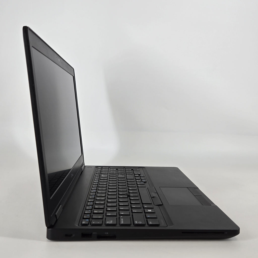 Dell Precision 3520 15.6 Black 2.8 GHz Intel Core i5 7th Gen. 16GB RAM 512GB Solid State Drive NVIDIA Quadro M620 2 GB