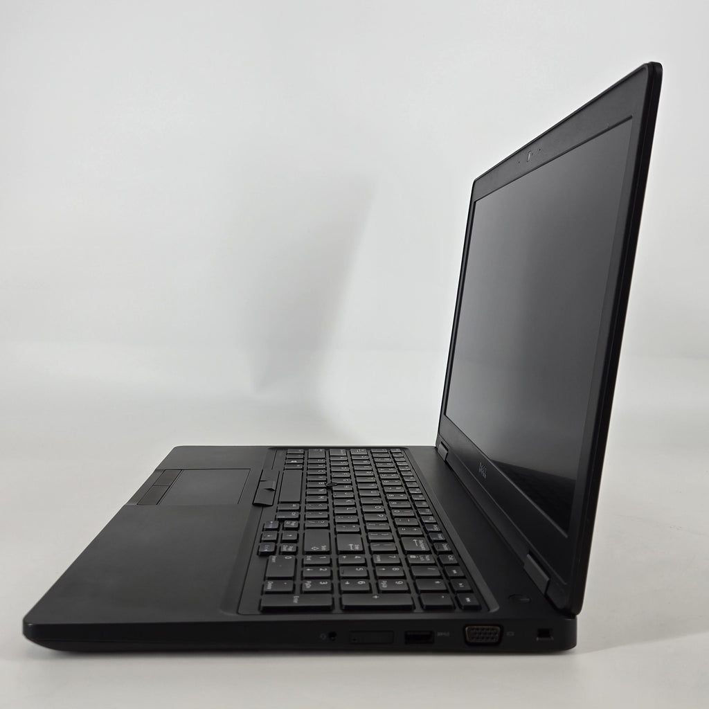 Dell Precision 3520 15.6 Black 2.8 GHz Intel Core i5 7th Gen. 16GB RAM 512GB Solid State Drive NVIDIA Quadro M620 2 GB