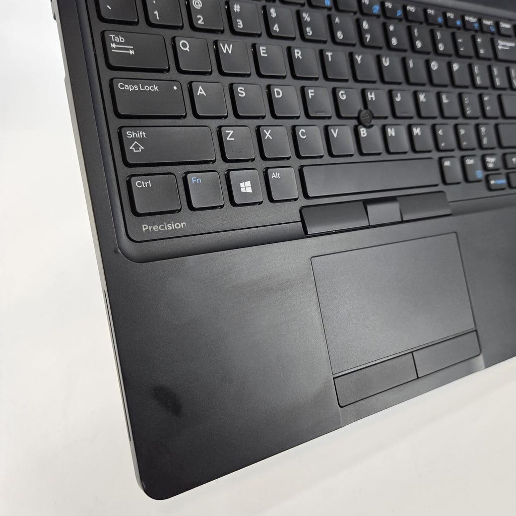 Dell Precision 3520 15.6 Black 2.8 GHz Intel Core i5 7th Gen. 16GB RAM 512GB Solid State Drive NVIDIA Quadro M620 2 GB