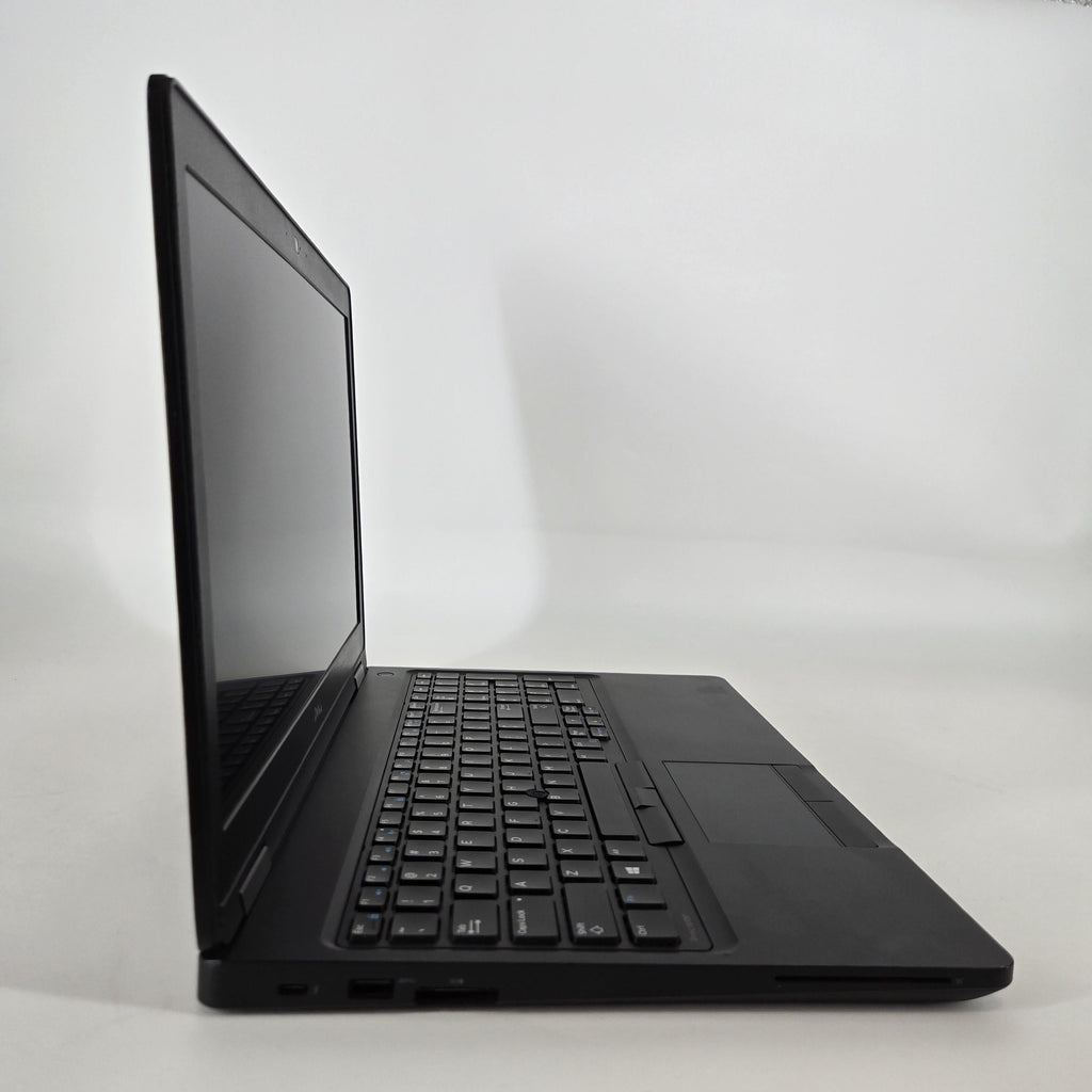 Dell Precision 3520 15.6 Black 2.8 GHz Intel Core i5 7th Gen. 16GB RAM 512GB Solid State Drive NVIDIA Quadro M620 2 GB