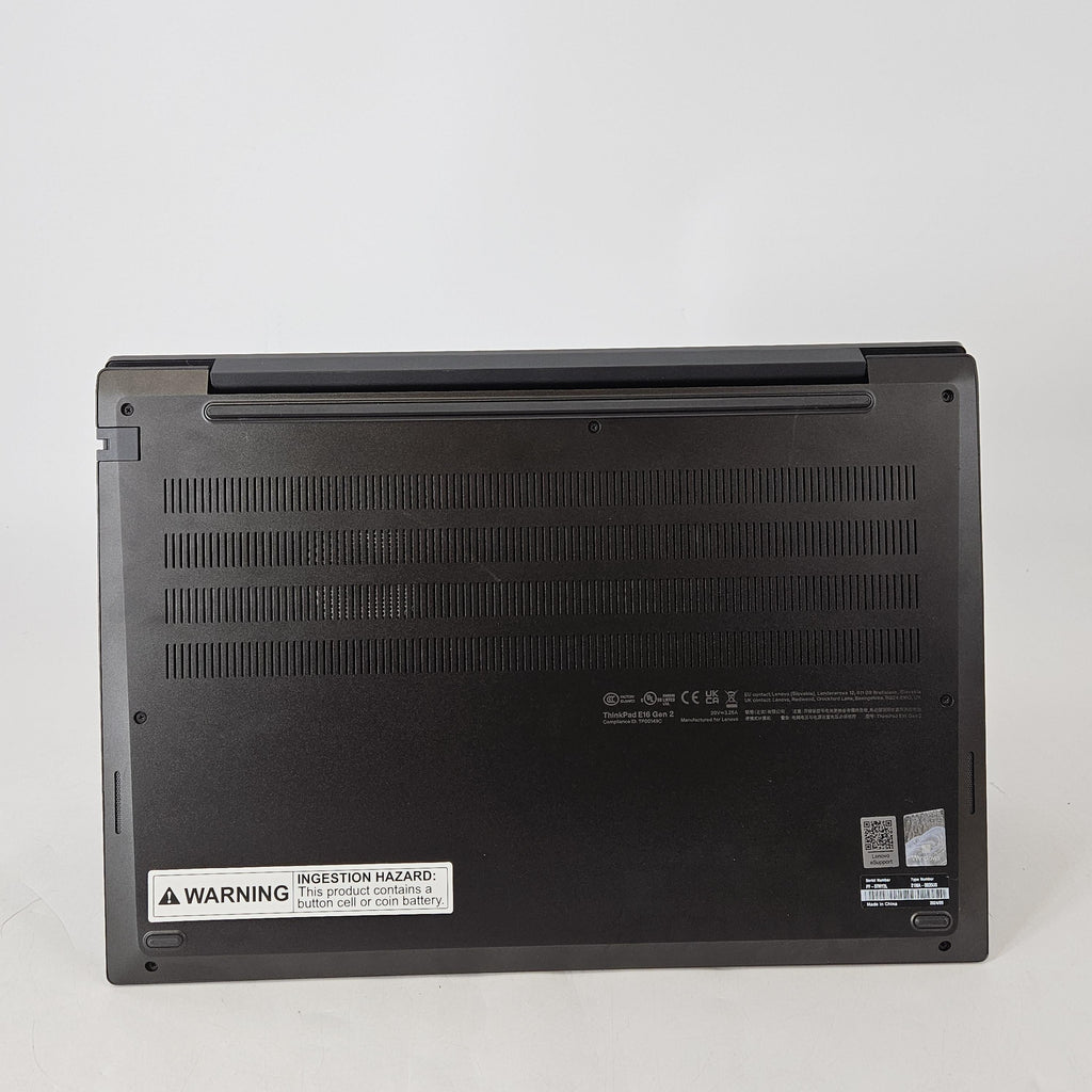 Lenovo ThinkPad E16 Gen 2 Black 1.7 GHz Intel Core Ultra 7 28GB RAM 512GB Solid State Drive